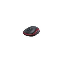 LOGITECH M185 Mouse optical wireless 2.4 GHz USB wireless receiver red