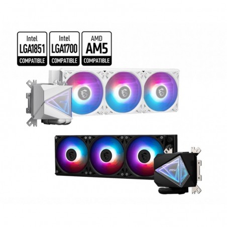 Chłodzenie procesora MAG CORELIQUID I360 WHITE 360mm ARGB /306-7ZW8A21-C24 Chłodzenie procesora MAG CORELIQUID I360 WHITE 360mm ARGB /306-7ZW8A21-C24