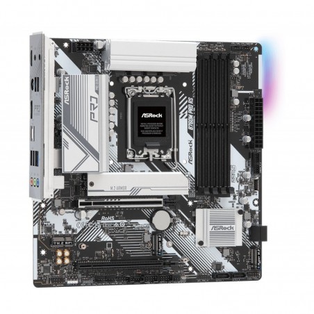 Płyta główna B760M Pro RS s1700 4DDR5 DP/HDMI mATX Płyta główna B760M Pro RS s1700 4DDR5 DP/HDMI mATX