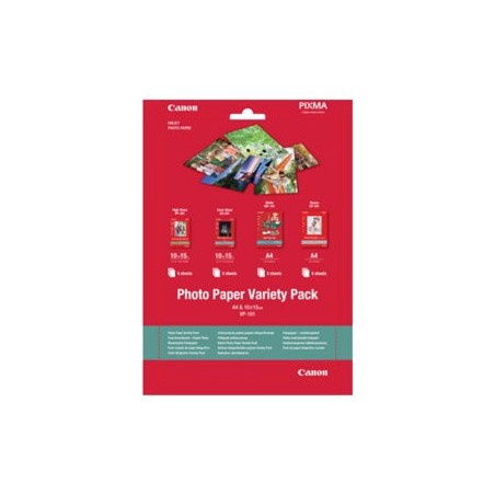CANON Photo Paper Variety Pack A4 & 10 x 15cm VP-101