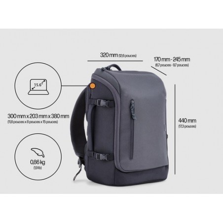 Plecak Travel 25L 15.6 IGR Backpack NB 6H2D8AA Plecak Travel 25L 15.6 IGR Backpack NB 6H2D8AA