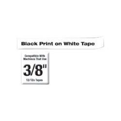 BROTHER TZE221 Brother TZE221 Banda laminata 9mm BLACK ON WHITE