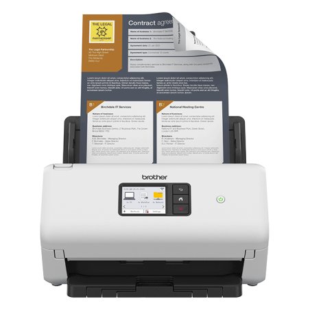 Skaner Brother ADS-4550W - Dokumentowy WiFi Duplex | Drukarki.pl Skaner Brother ADS-4550W - Dokumentowy WiFi Duplex | Drukarki.pl