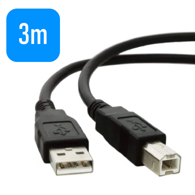 Kabel USB 2.0 do drukarki 3m