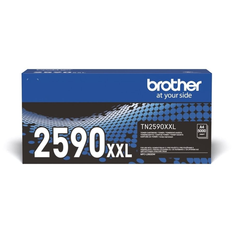 Toner Brother TN-2590XXL Black - 5000 Stron | Drukarki.pl