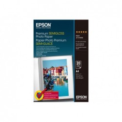EPSON C13S041332 Papier Epson Premium Semigloss photo 251g A4 20ark