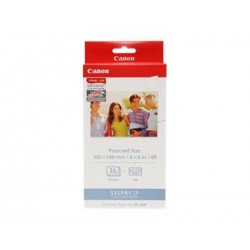 CANON KP-36IP Photo Paper 100x148mm 36sheet + color ink for Selphy CP Postcard Size