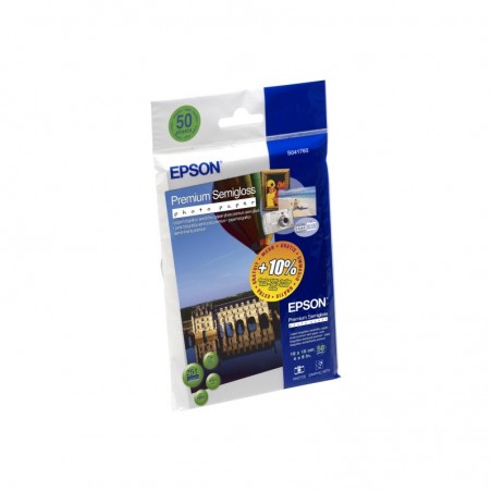 EPSON C13S041765 Papier Epson Premium Semigloss photo 251g 10x15 50ark