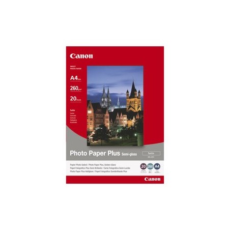 CANON 1686B015 Papier Canon SG201 Photo Paper Plus Semi-glossy 260g 10x15cm 50ark