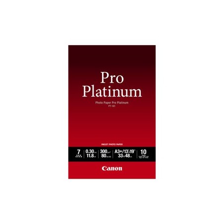 CANON 2768B018 Papier Canon PT101 Pro Platinum Photo 300g A3+ 10ark