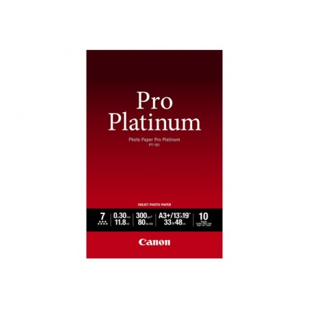 CANON 2768B018 Papier Canon PT101 Pro Platinum Photo 300g A3+ 10ark