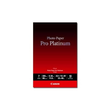 CANON 2768B018 Papier Canon PT101 Pro Platinum Photo 300g A3+ 10ark