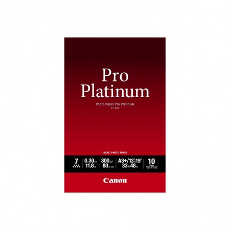CANON 2768B018 Papier Canon PT101 Pro Platinum Photo 300g A3+ 10ark