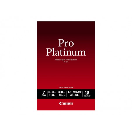 CANON 2768B018 Papier Canon PT101 Pro Platinum Photo 300g A3+ 10ark
