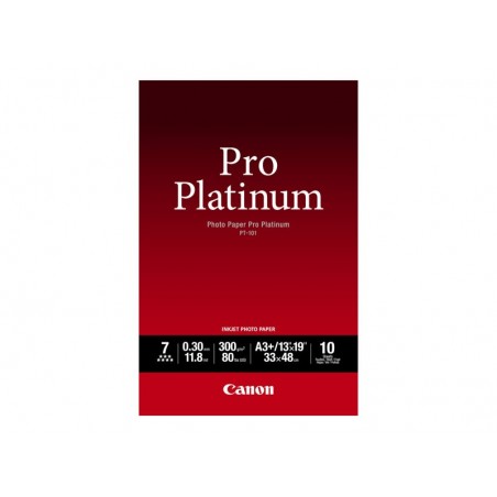 CANON 2768B018 Papier Canon PT101 Pro Platinum Photo 300g A3+ 10ark