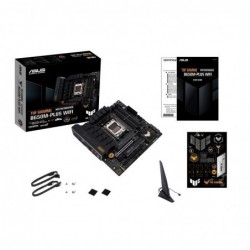Płyta główna TUF GAMING B650M-PLUS WIFI AM5 4DDR5 HDMI mATX Płyta główna TUF GAMING B650M-PLUS WIFI AM5 4DDR5 HDMI mATX
