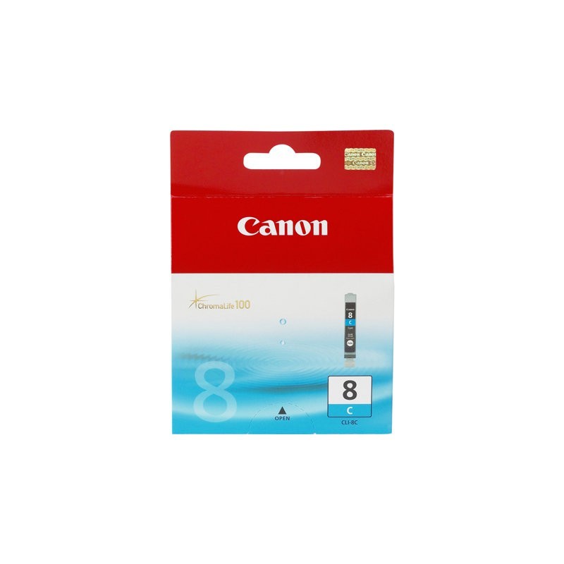CANON 0621B001 Tusz Canon CLI8C cyan 13ml iP3300/4200/4300/5200/5300/6600/6700/MP500/600/80