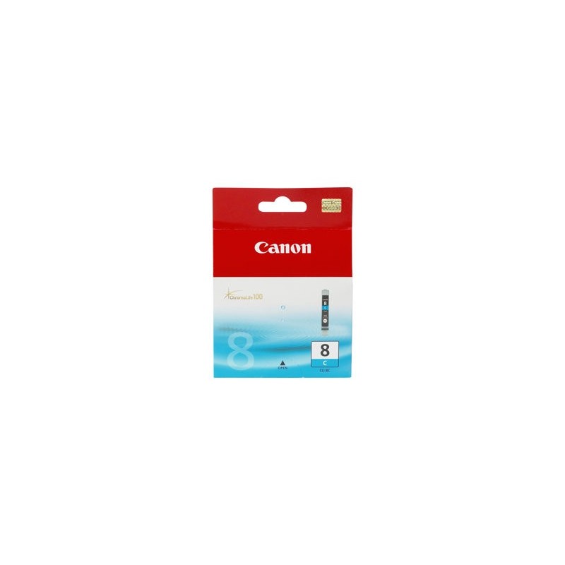 CANON 0621B001 Tusz Canon CLI8C cyan 13ml iP3300/4200/4300/5200/5300/6600/6700/MP500/600/80