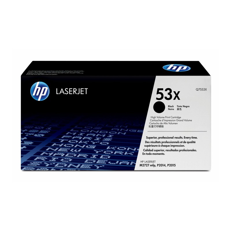 HP Q7553X Toner HP black 7000str LJP2015 HP Q7553X Toner HP black 7000str LJP2015