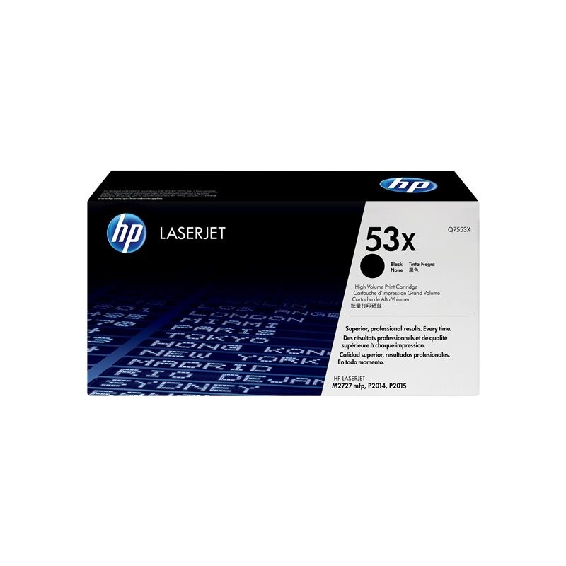 HP Q7553X Toner HP black 7000str LJP2015 HP Q7553X Toner HP black 7000str LJP2015