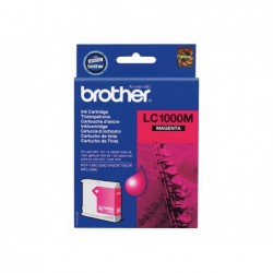BROTHER LC1000M Tusz Brother LC1000M magenta 400str DCP330C / DCP540CN / MFC5460CN