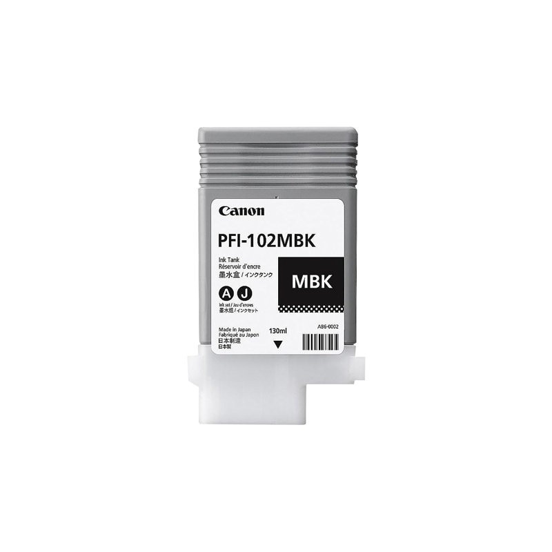 CANON PFI-102mbk Ink matte black iPF500 iPF600 iPF700 iP710 iPF720 LP17 LP24