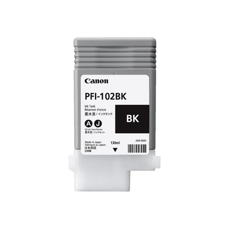 CANON PFI-102bk Ink black iPF605/650/655 iPF500 iPF600 iPF700 iP710 iPF720 LP17 LP24