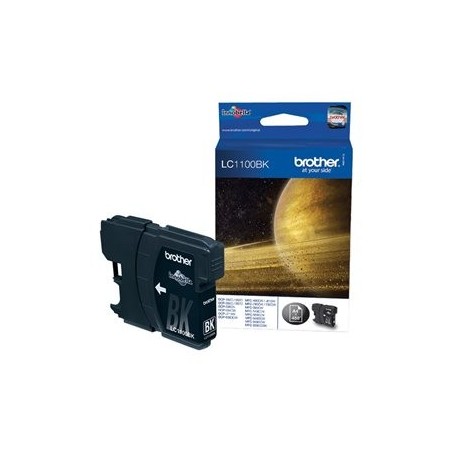 BROTHER LC1100BK Tusz Brother LC1100BK black 450str DCP395CN / DCP585CW / DCP6690CW