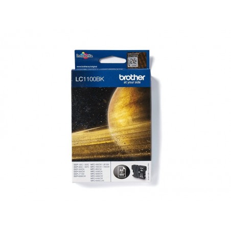 BROTHER LC1100BK Tusz Brother LC1100BK black 450str DCP395CN / DCP585CW / DCP6690CW