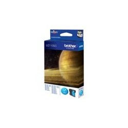 BROTHER LC1100C Tusz Brother LC1100C cyan 325str DCP395CN / DCP585CW / DCP6690CW