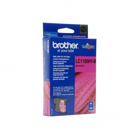 BROTHER LC1100M Tusz Brother LC1100M magenta 325str DCP395CN / DCP585CW / DCP6690CW