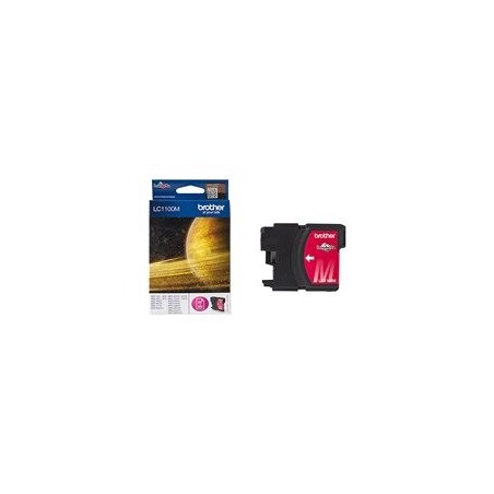 BROTHER LC1100M Tusz Brother LC1100M magenta 325str DCP395CN / DCP585CW / DCP6690CW