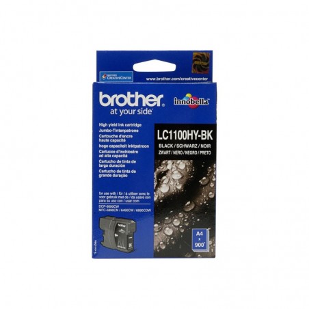 BROTHER LC1100HYBK Tusz Brother LC1100HYBK black 900str DCP6690CW / MFC5895 / 6490 / 6890 BROTHER LC1100HYBK Tusz Brother LC1100HYBK black 900str DCP6690CW / MFC5895 / 6490 / 6890