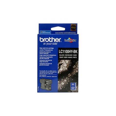 BROTHER LC1100HYBK Tusz Brother LC1100HYBK black 900str DCP6690CW / MFC5895 / 6490 / 6890 BROTHER LC1100HYBK Tusz Brother LC1100HYBK black 900str DCP6690CW / MFC5895 / 6490 / 6890