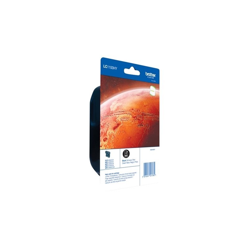 BROTHER LC1100HYBK Tusz Brother LC1100HYBK black 900str DCP6690CW / MFC5895 / 6490 / 6890 BROTHER LC1100HYBK Tusz Brother LC1100HYBK black 900str DCP6690CW / MFC5895 / 6490 / 6890