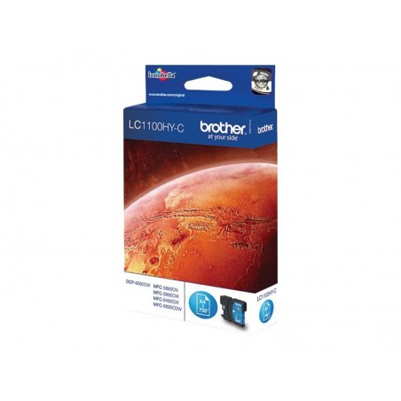 BROTHER LC1100HYC Tusz Brother LC1100HYC cyan 750str DCP6690CW BROTHER LC1100HYC Tusz Brother LC1100HYC cyan 750str DCP6690CW