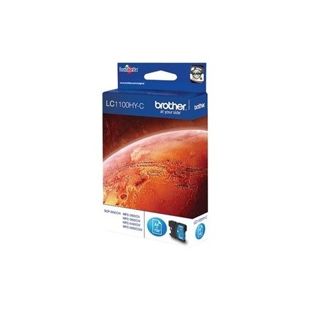 BROTHER LC1100HYC Tusz Brother LC1100HYC cyan 750str DCP6690CW