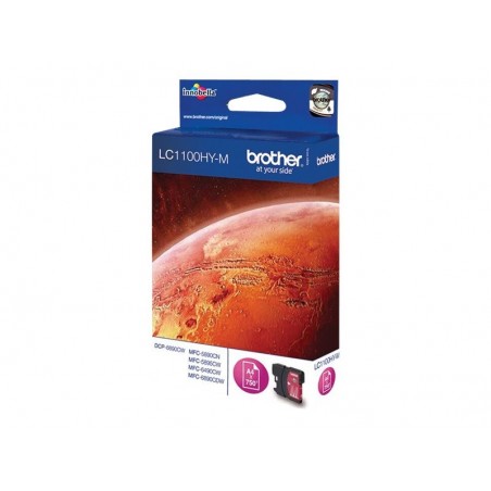 BROTHER LC1100HYM Tusz Brother LC1100HYM magenta 750str DCP6690CW