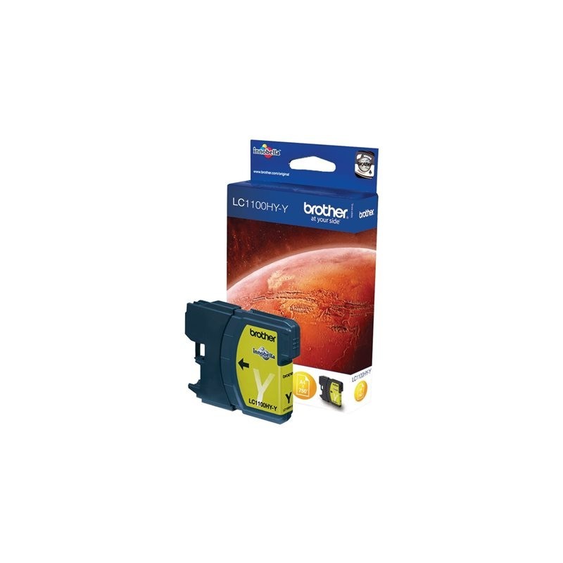 BROTHER LC1100HYY Tusz Brother LC1100HYY yellow 750str DCP6690CW