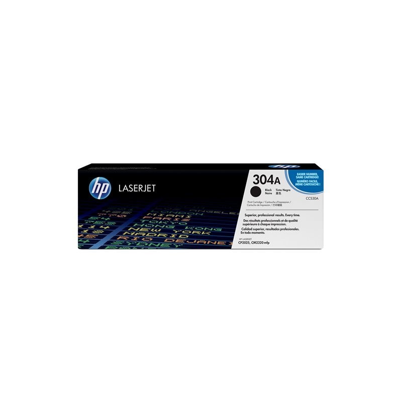 HP CC530A Toner HP 304A black 3500str Color LaserJet CP2025/CM2320