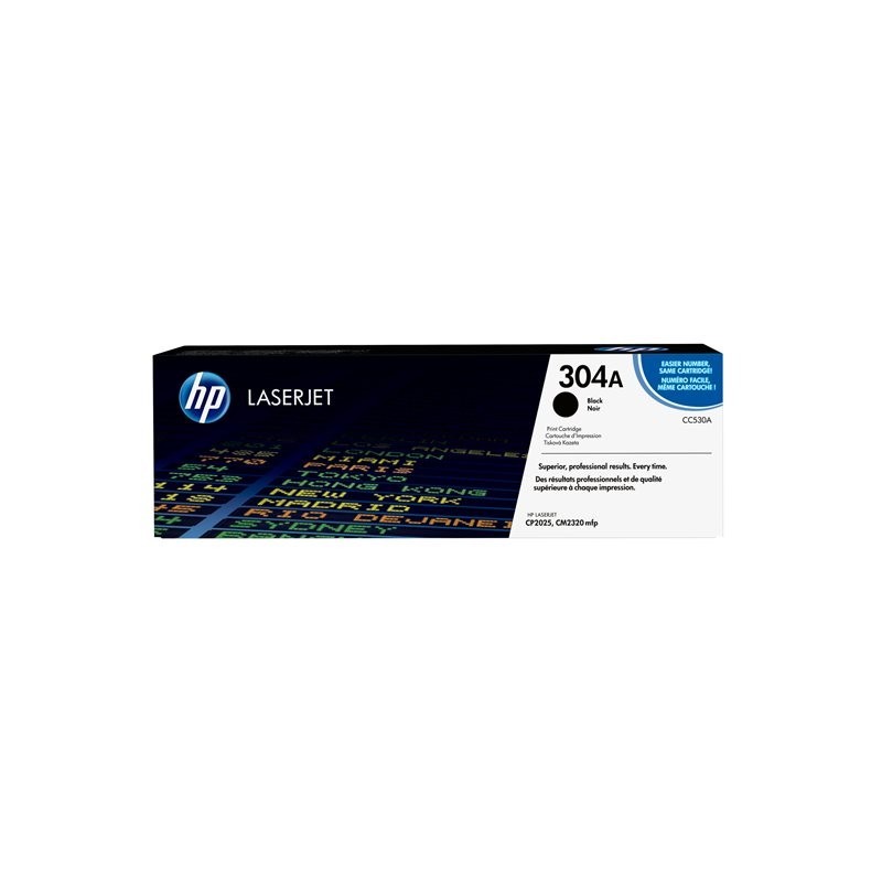 HP CC530A Toner HP 304A black 3500str Color LaserJet CP2025/CM2320