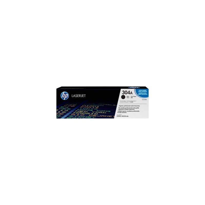 HP CC530A Toner HP 304A black 3500str Color LaserJet CP2025/CM2320