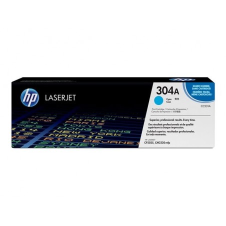 HP CC531A Toner HP 304A cyan 2800str Color LaserJet CP2025/CM2320
