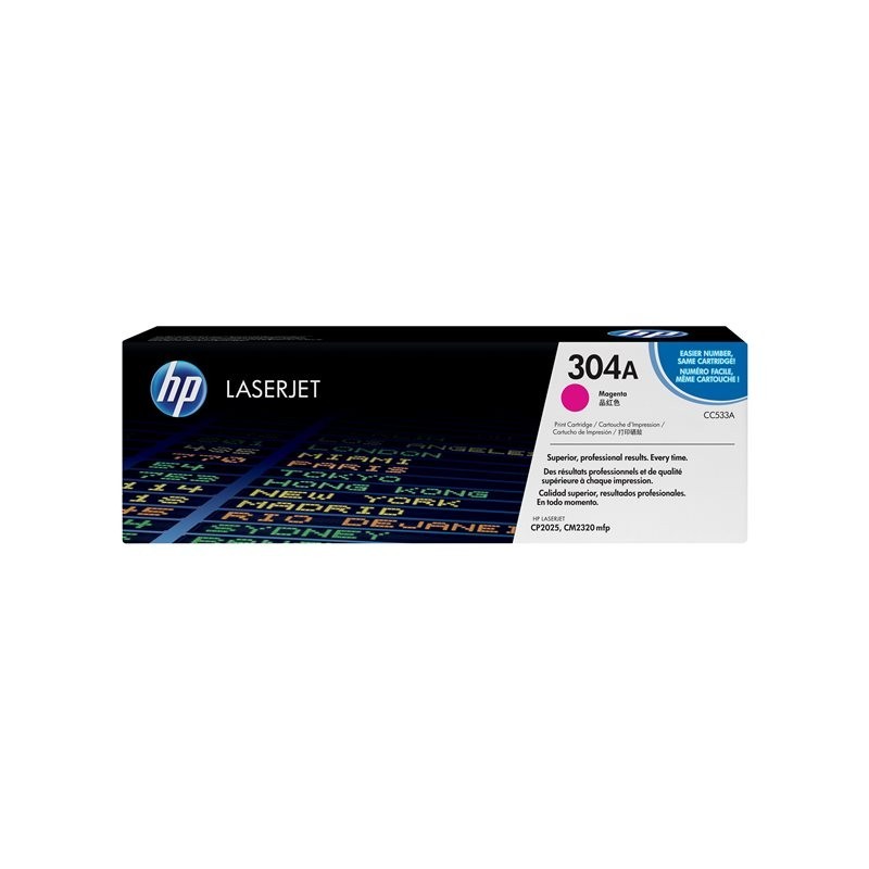 HP CC533A Toner HP 304A magenta 2800str Color LaserJet CP2025/CM2320