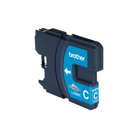 BROTHER LC980C Tusz Brother LC980C cyan 260str DCP145C / DCP165C / MFC250C / MFC290C