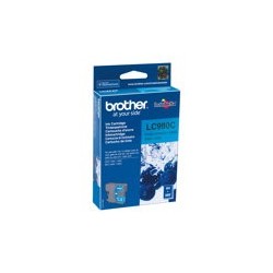 BROTHER LC980C Tusz Brother LC980C cyan 260str DCP145C / DCP165C / MFC250C / MFC290C