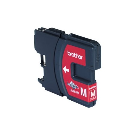 BROTHER LC980M Tusz Brother LC980M magenta 260str DCP145C / DCP165C / MFC250C / MFC290C