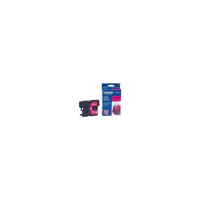 BROTHER LC980M Tusz Brother LC980M magenta 260str DCP145C / DCP165C / MFC250C / MFC290C