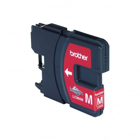 BROTHER LC980M Tusz Brother LC980M magenta 260str DCP145C / DCP165C / MFC250C / MFC290C