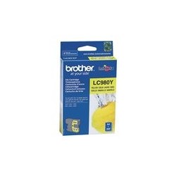 BROTHER LC980Y Tusz Brother LC980Y yellow 260str DCP145C / DCP165C / MFC250C / MFC290C